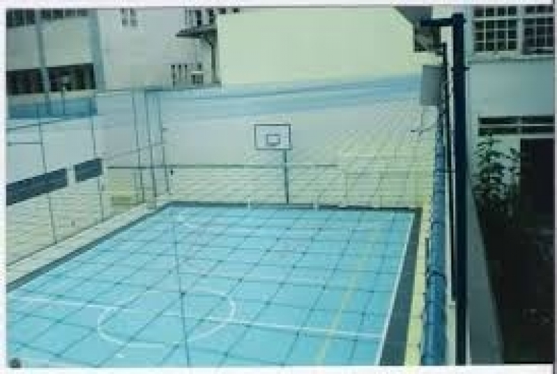 Quanto Custa Telas para Quadras de Esportes Porto Saboó - Tela de Proteção para Campo de Futebol