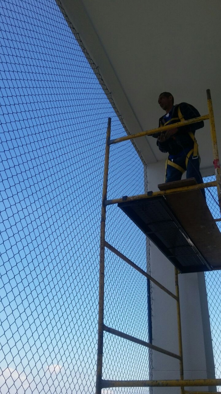 Redes de Proteção para Sacadas Preço Vila Nova Conceição - Rede de Proteção para Escada