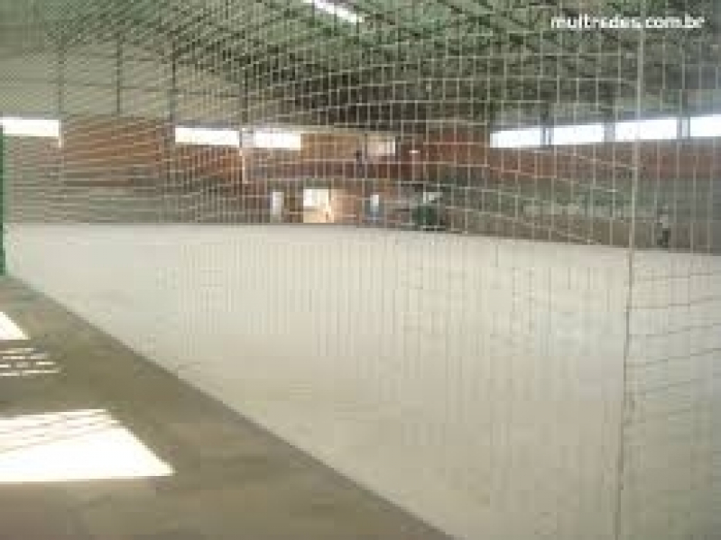 Tela de Proteção para Quadra de Futsal JARDIM LUZITANTIA - Telas para Quadras de Esportes