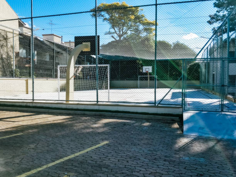 Tela de Proteção Quadra Poliesportiva Valor Santa Maria - Tela de Proteção Campo de Futebol São Paulo