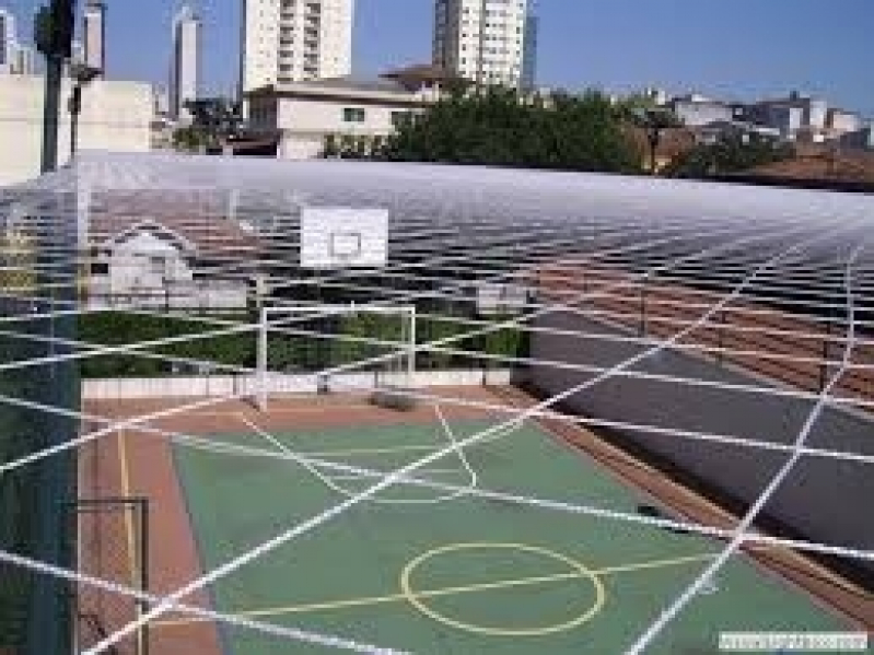 Telas de Proteção para Quadra de Futsal Portal do Morumbi - Tela de Nylon para Quadra Esportiva