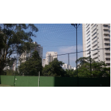 rede de proteção para quadra de futebol preço Jardim São Manoel