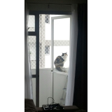 rede proteção janela gatos Porto Saboó